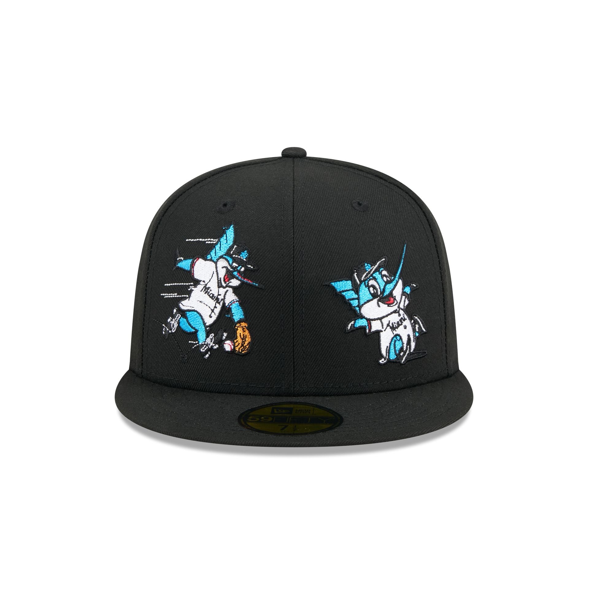 Miami Marlins Generation Mascots 59FIFTY Fitted Hat - Image 2