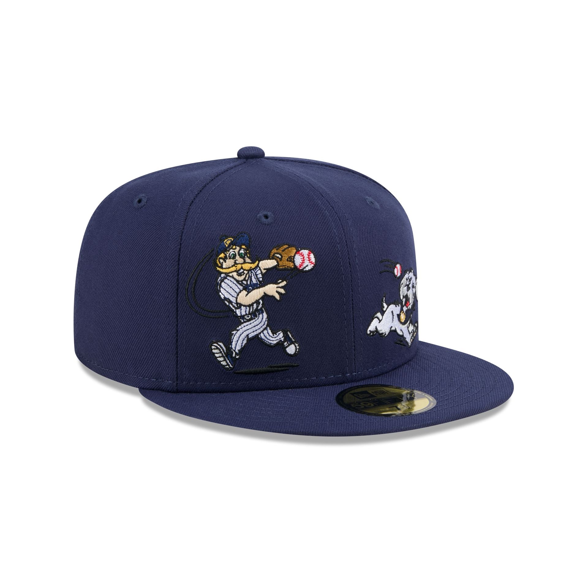 Milwaukee Brewers Generation Mascots 59FIFTY Fitted Hat - Image 3