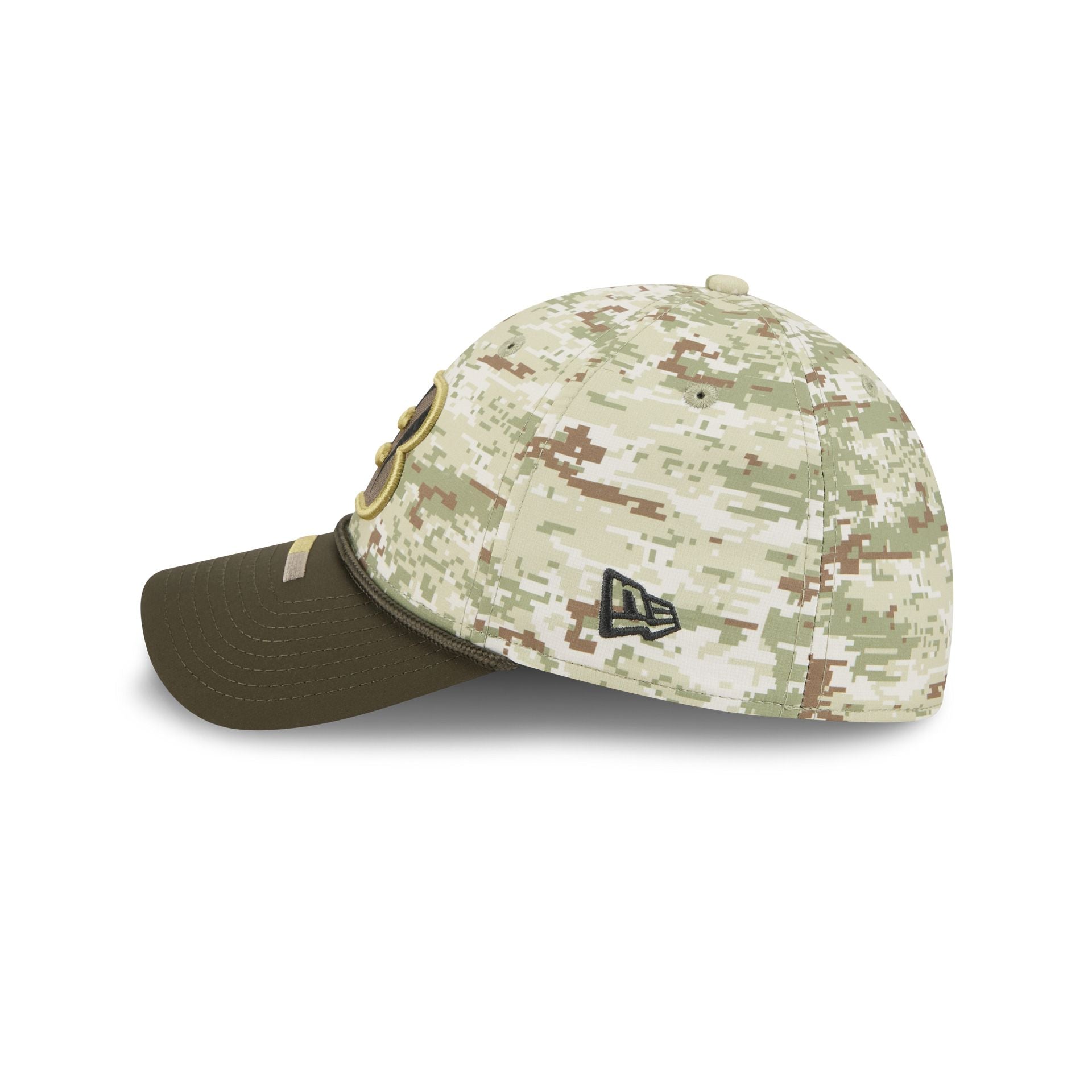 Cincinnati Bengals 2025 Salute to Service Digi Camo 39THIRTY Stretch Fit Hat - Image 5