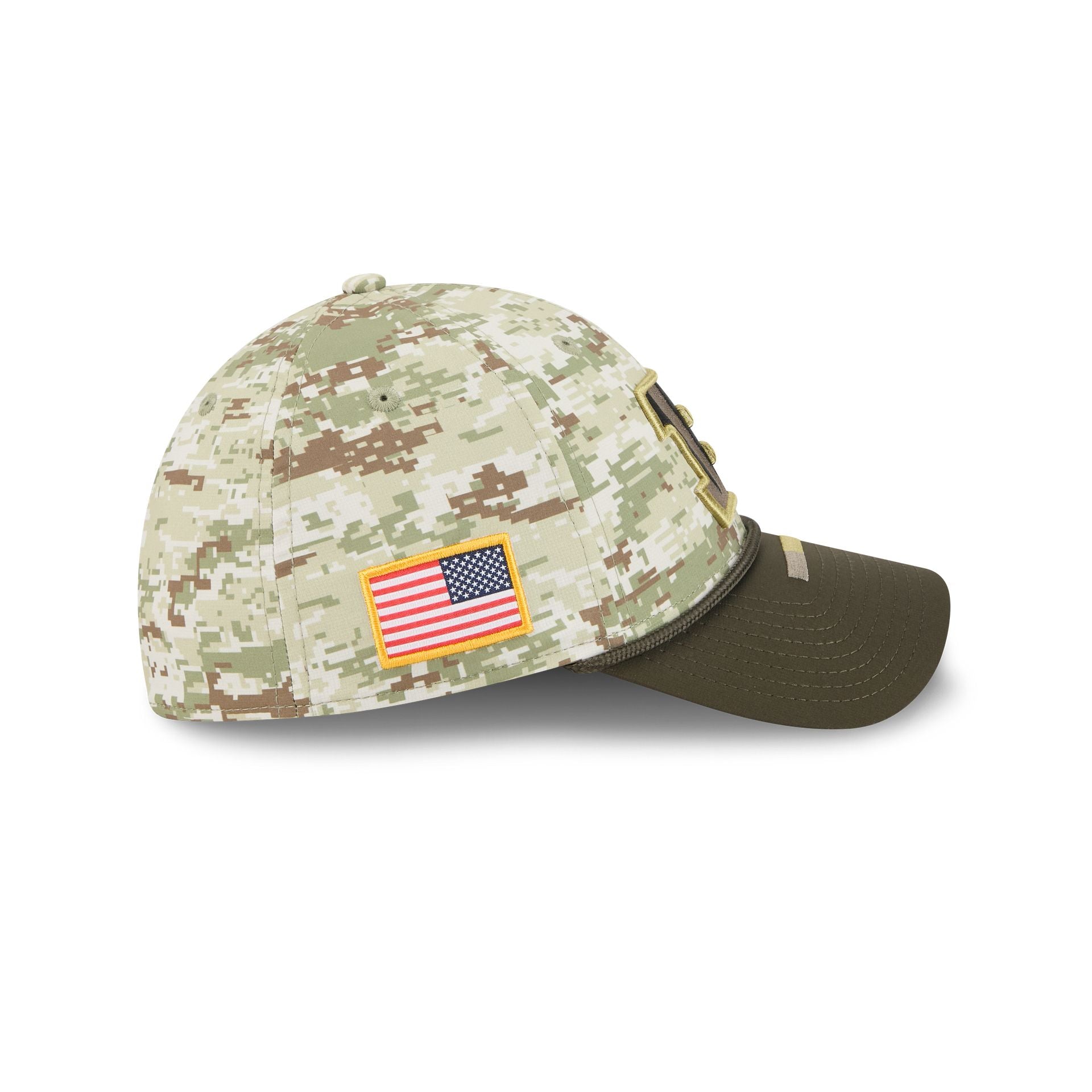 Cincinnati Bengals 2025 Salute to Service Digi Camo 39THIRTY Stretch Fit Hat - Image 4