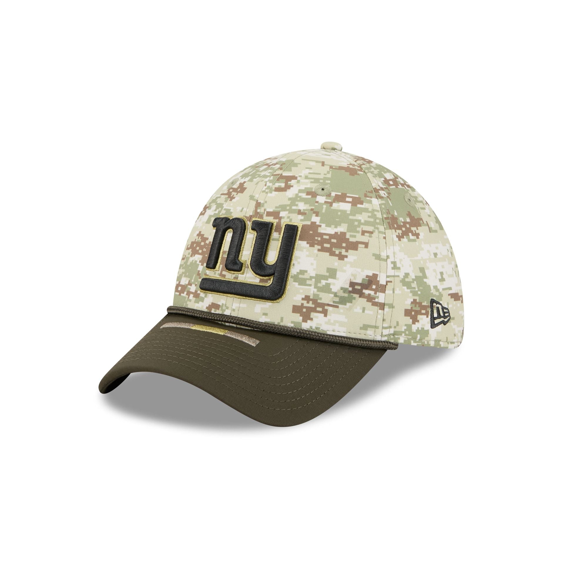 New York Giants 2025 Salute to Service Digi Camo 39THIRTY Stretch Fit Hat - Image 3