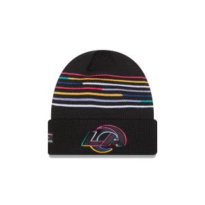 Los Angeles Rams 2025 Crucial Catch Cuff Knit Hat