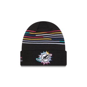 Miami Dolphins 2025 Crucial Catch Cuff Knit Hat