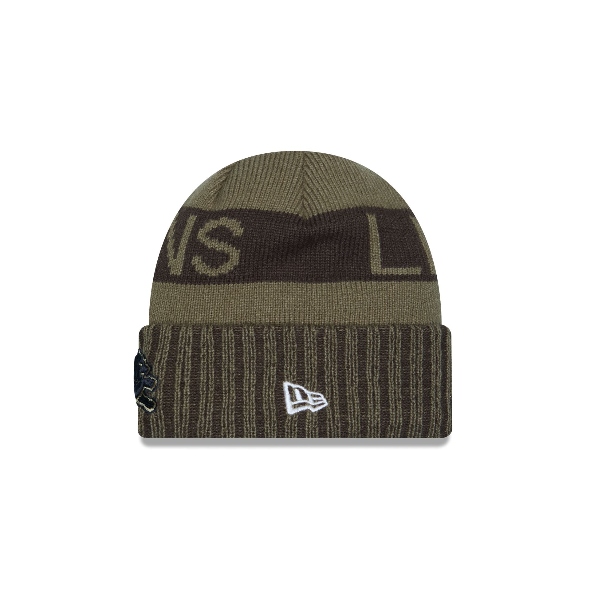 Detroit Lions 2025 Salute to Service Cuff Knit Hat - Image 3