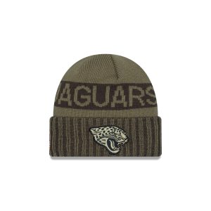 Jacksonville Jaguars 2025 Salute to Service Cuff Knit Hat
