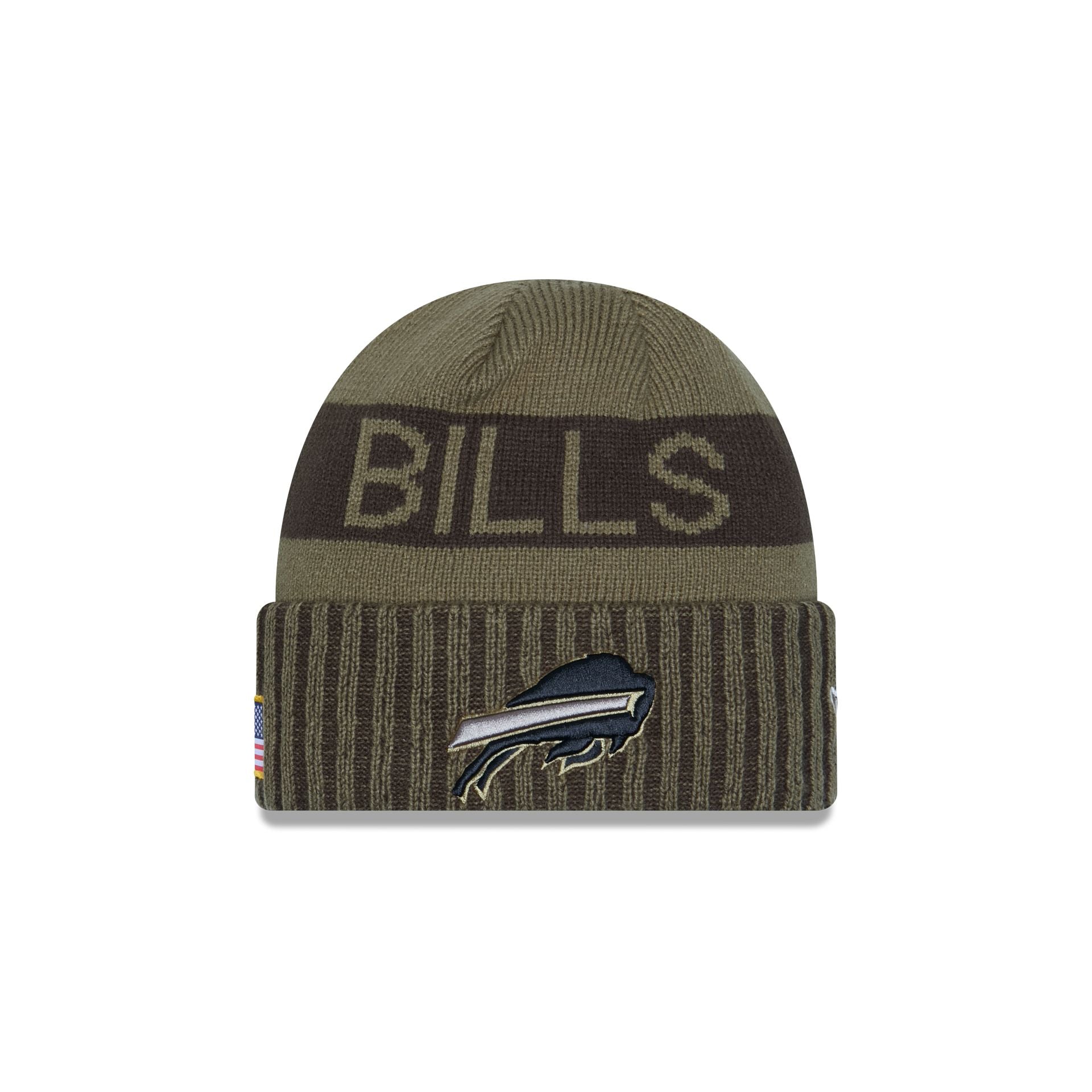 Buffalo Bills 2025 Salute to Service Cuff Knit Hat