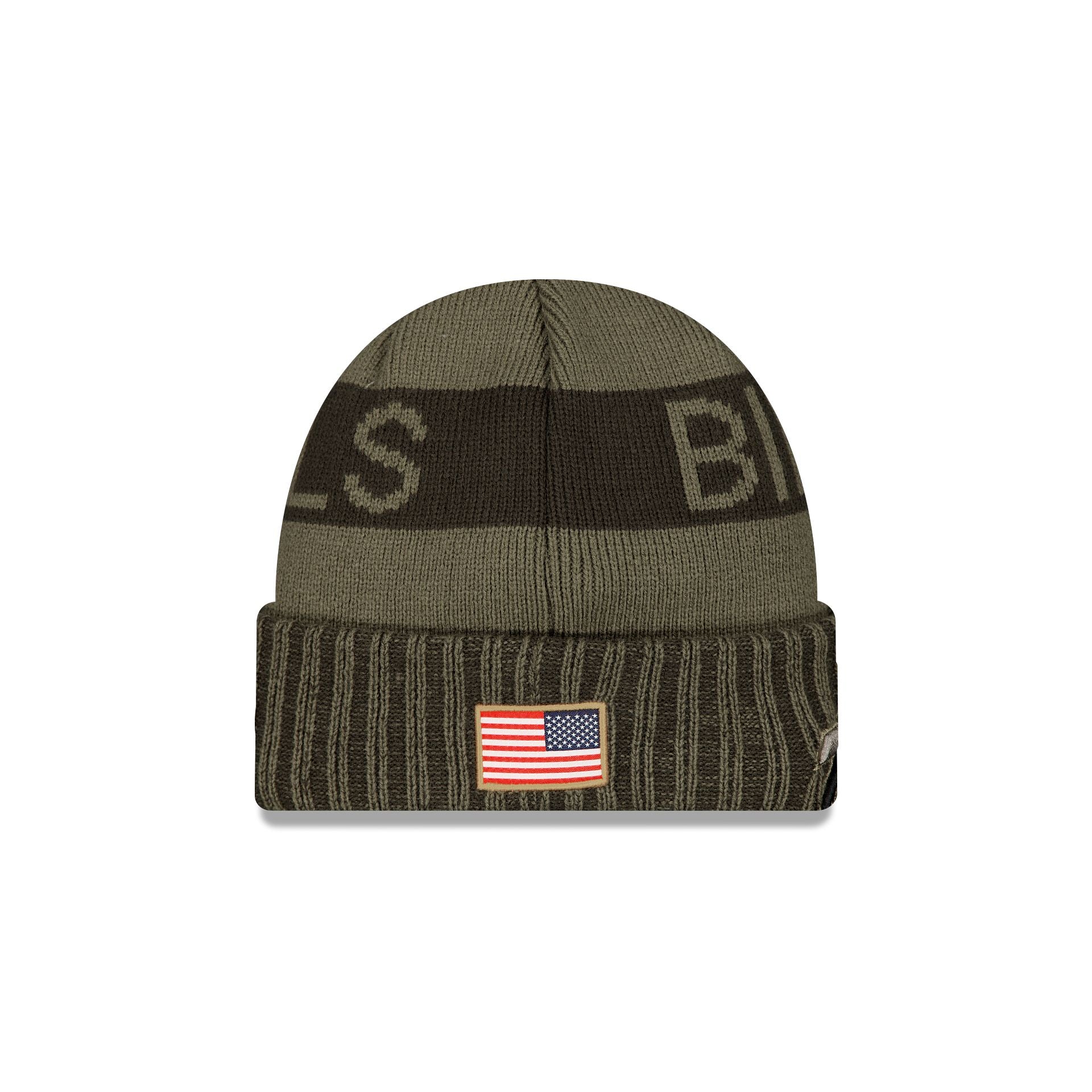 Buffalo Bills 2025 Salute to Service Cuff Knit Hat - Image 2