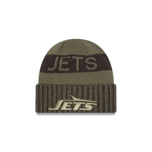 New York Jets 2025 Salute to Service Cuff Knit Hat