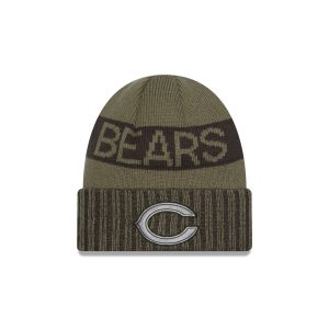 Chicago Bears 2025 Salute to Service Cuff Knit Hat