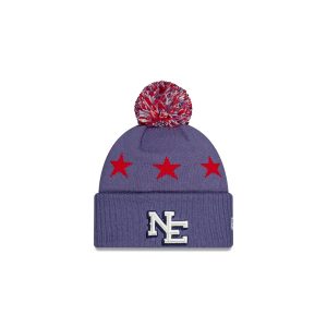 New England Patriots 2025 NFL Rivalries Kids Pom Knit Hat