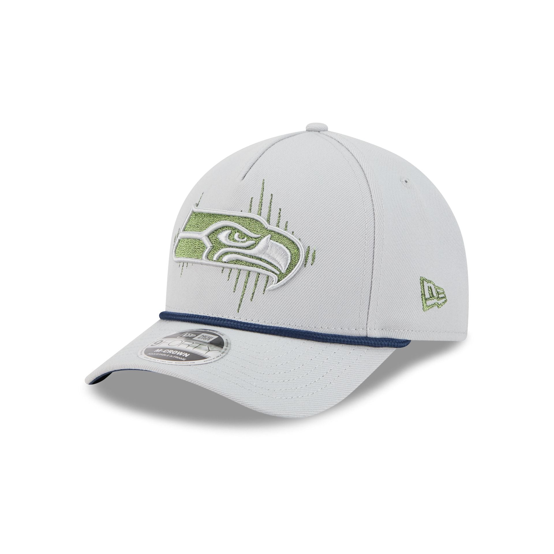 Seattle Seahawks 2025 NFL Rivalries 9FORTY M-Crown A-Frame Snapback Hat - Image 3