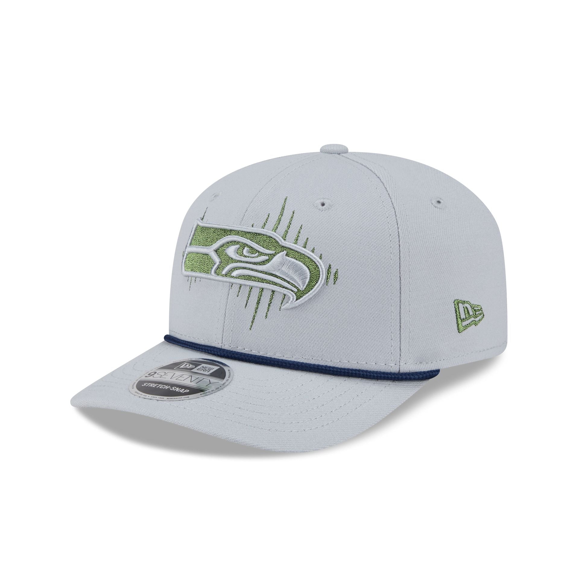 Seattle Seahawks 2025 NFL Rivalries 9SEVENTY Stretch-Snap Hat - Image 3
