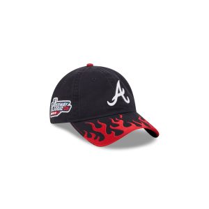 Atlanta Braves Speedway Classic Kids 9TWENTY Adjustable Hat