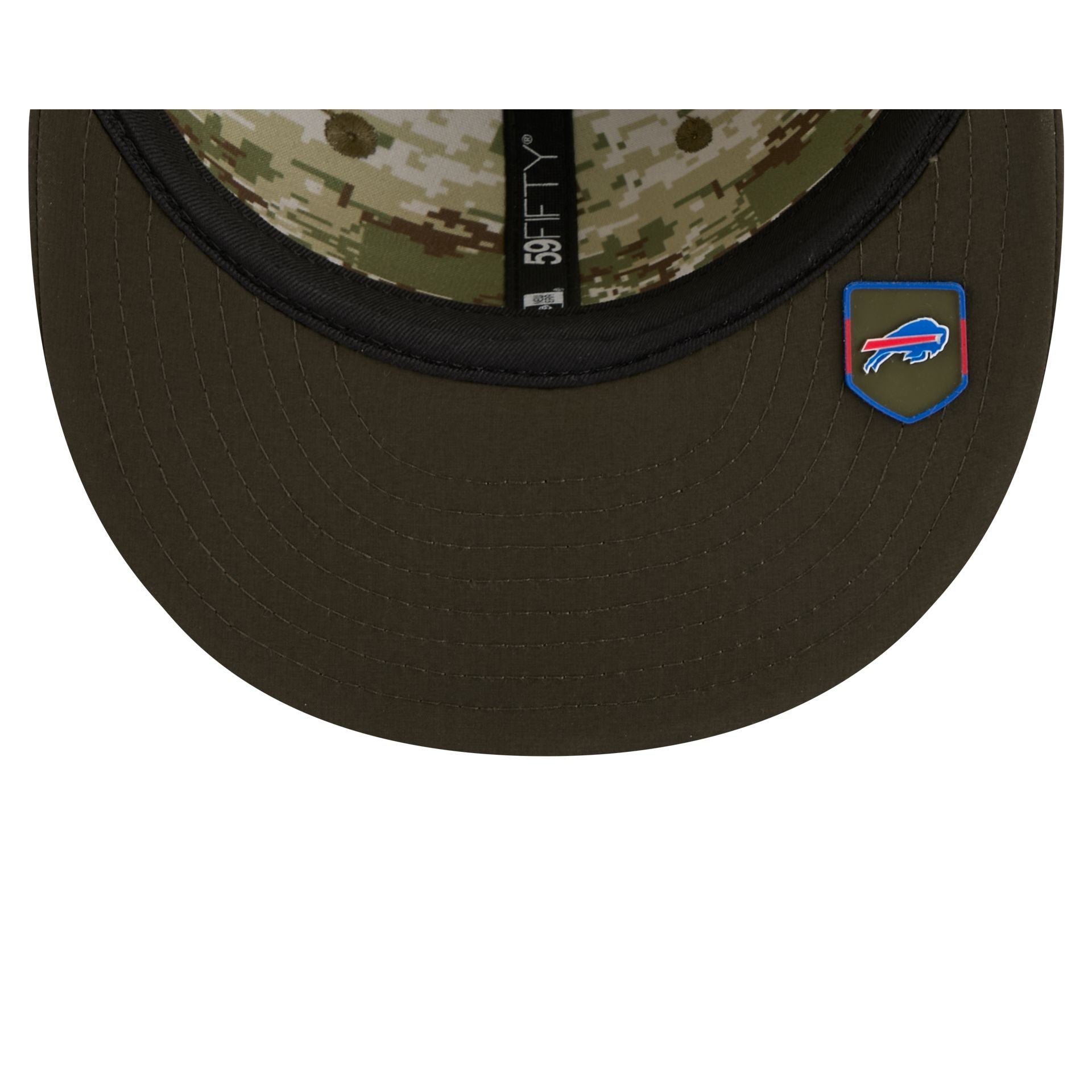 Buffalo Bills 2025 Salute to Service 59FIFTY Fitted Hat - Image 7