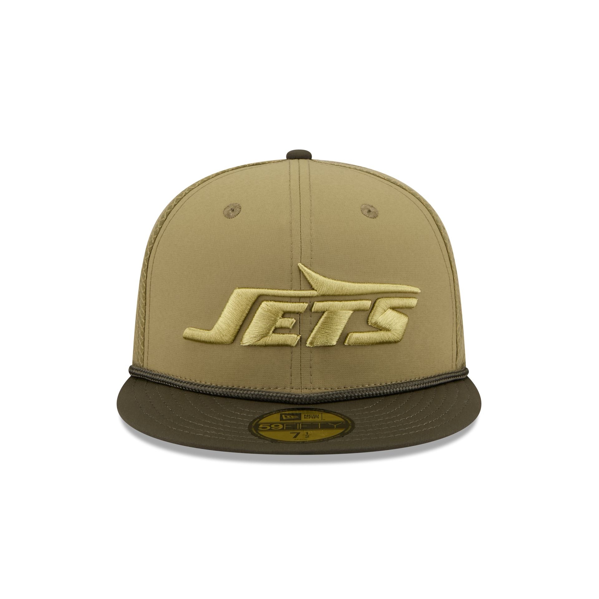 New York Jets 2025 Salute to Service 59FIFTY Fitted Hat - Image 2