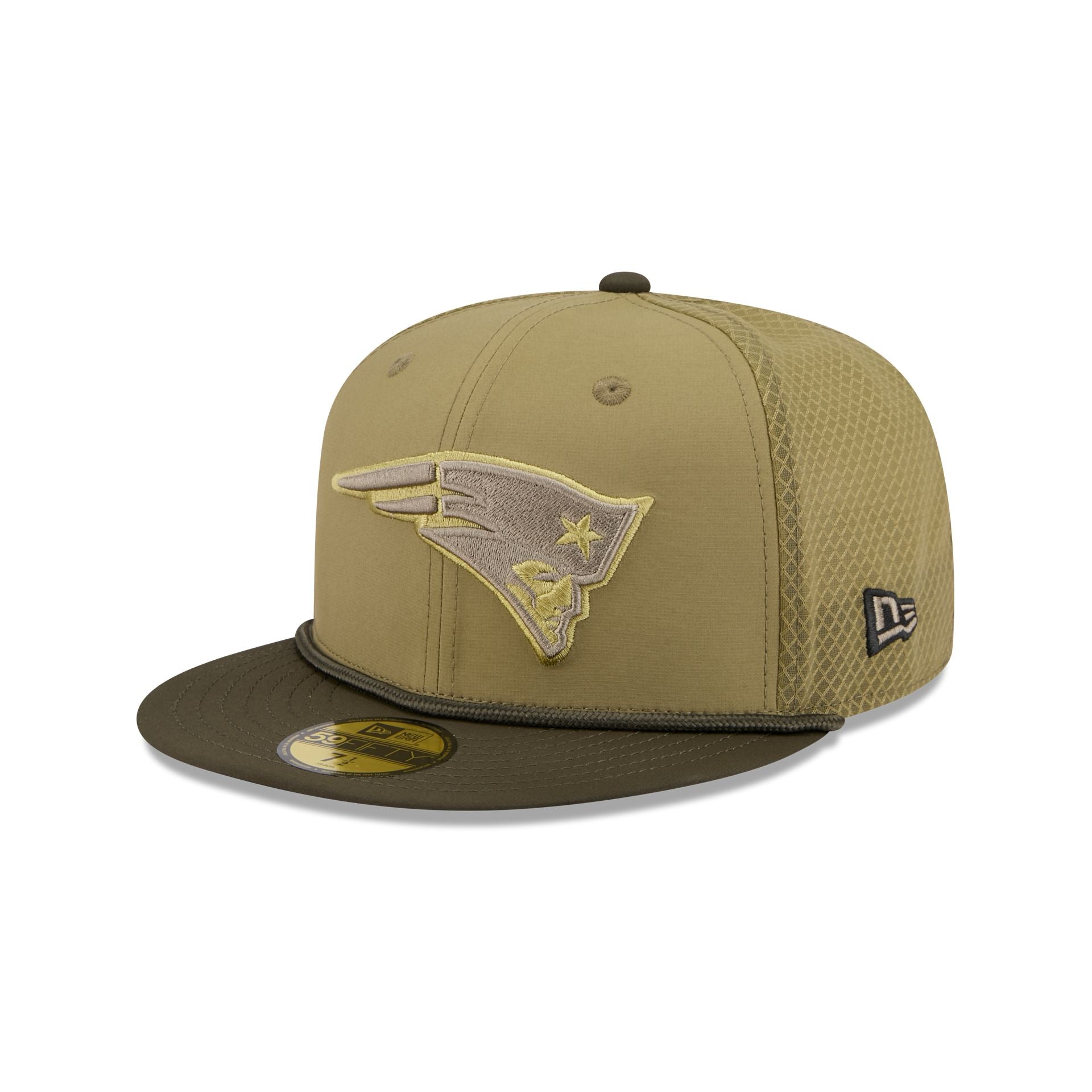 New England Patriots 2025 Salute to Service 59FIFTY Fitted Hat - Image 3