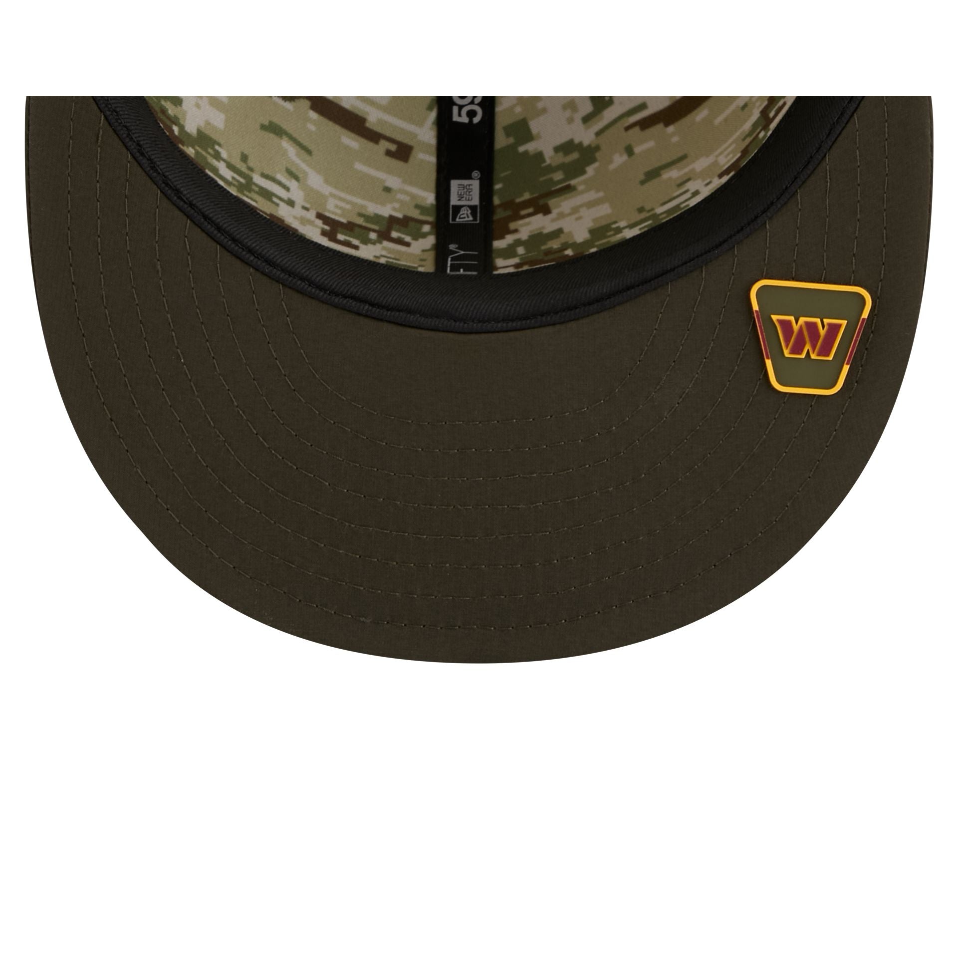Washington Commanders 2025 Salute to Service 59FIFTY Fitted Hat - Image 7