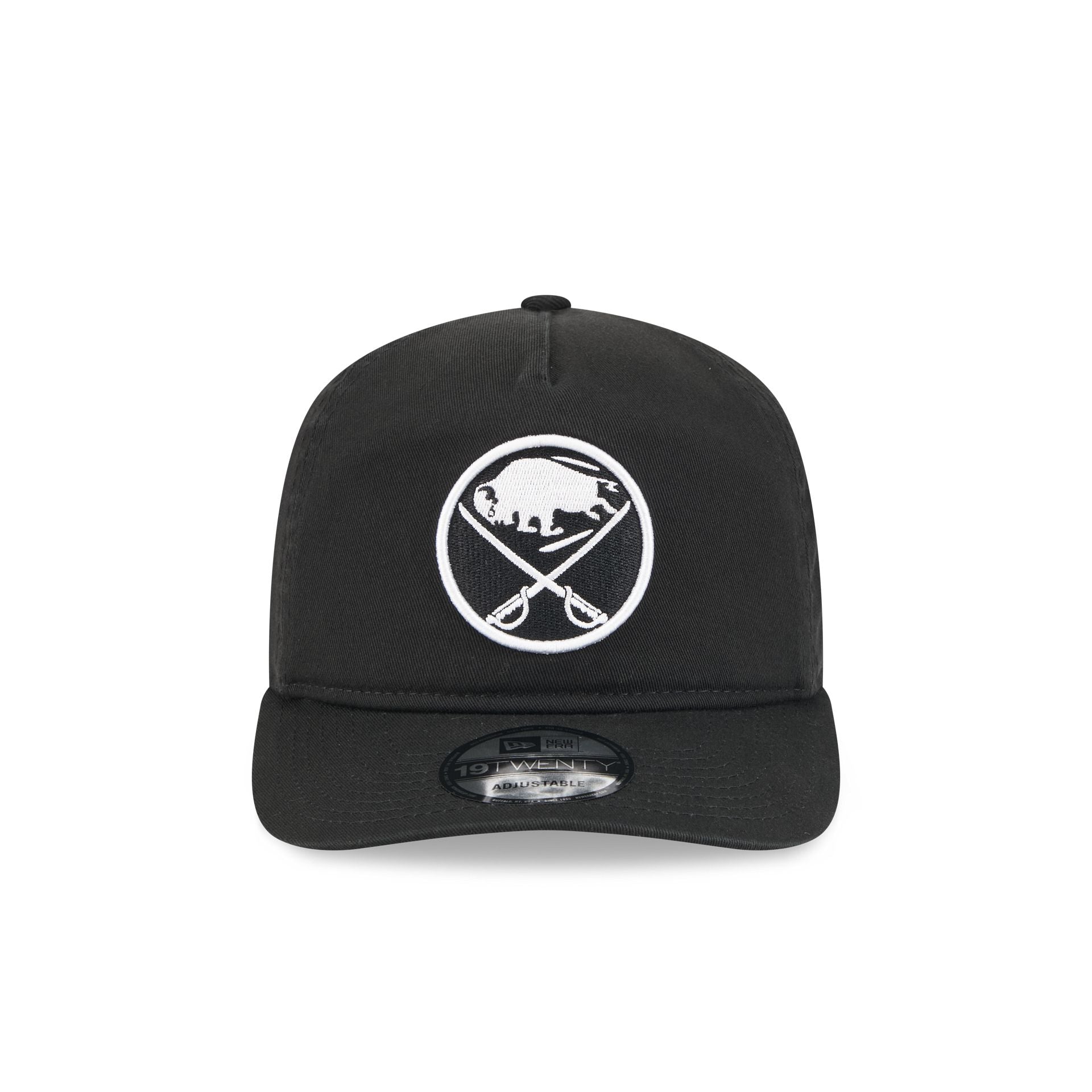 Buffalo Sabres Black and White 19TWENTY Snapback Hat - Image 2
