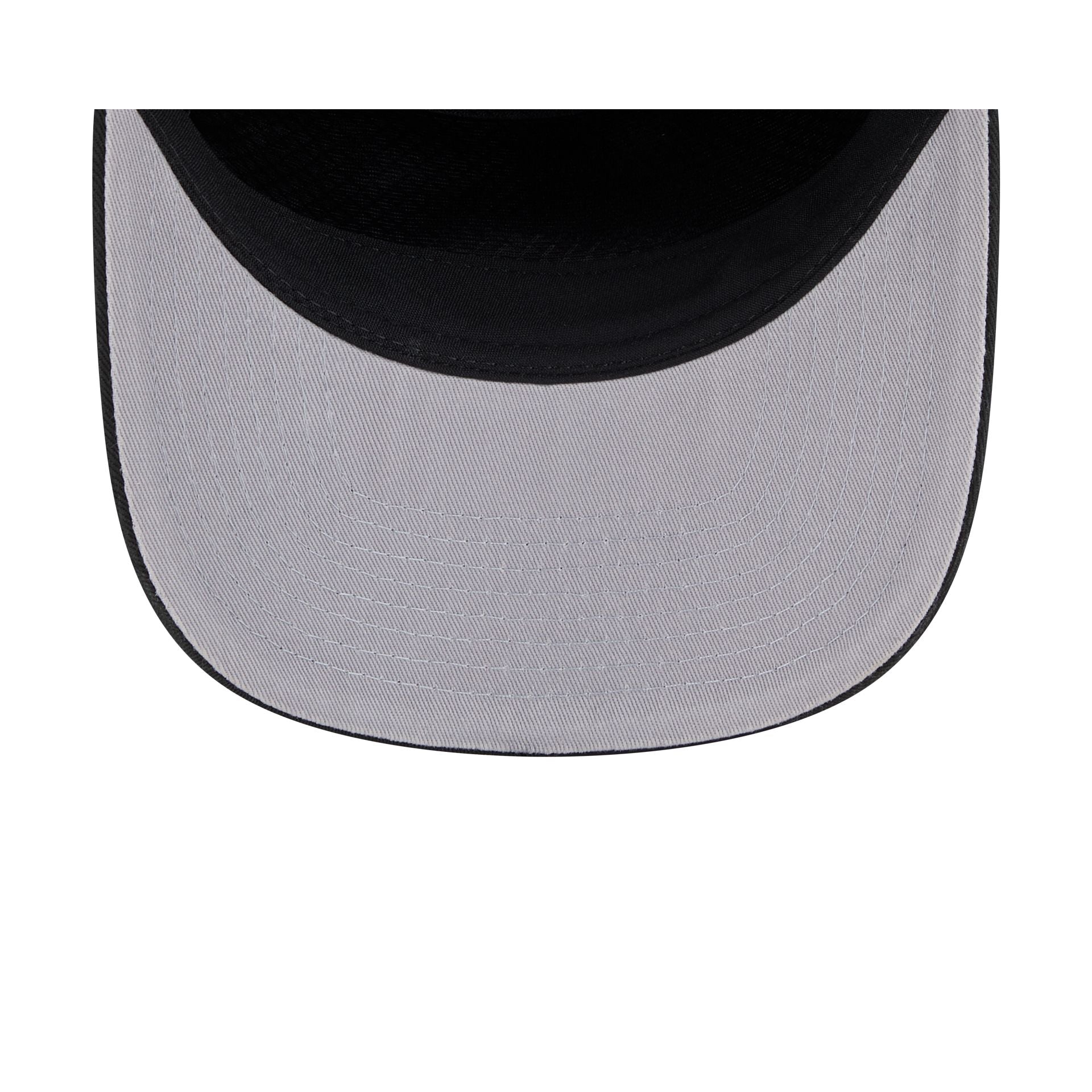 San Jose Sharks Black and White 19TWENTY Snapback Hat - Image 7