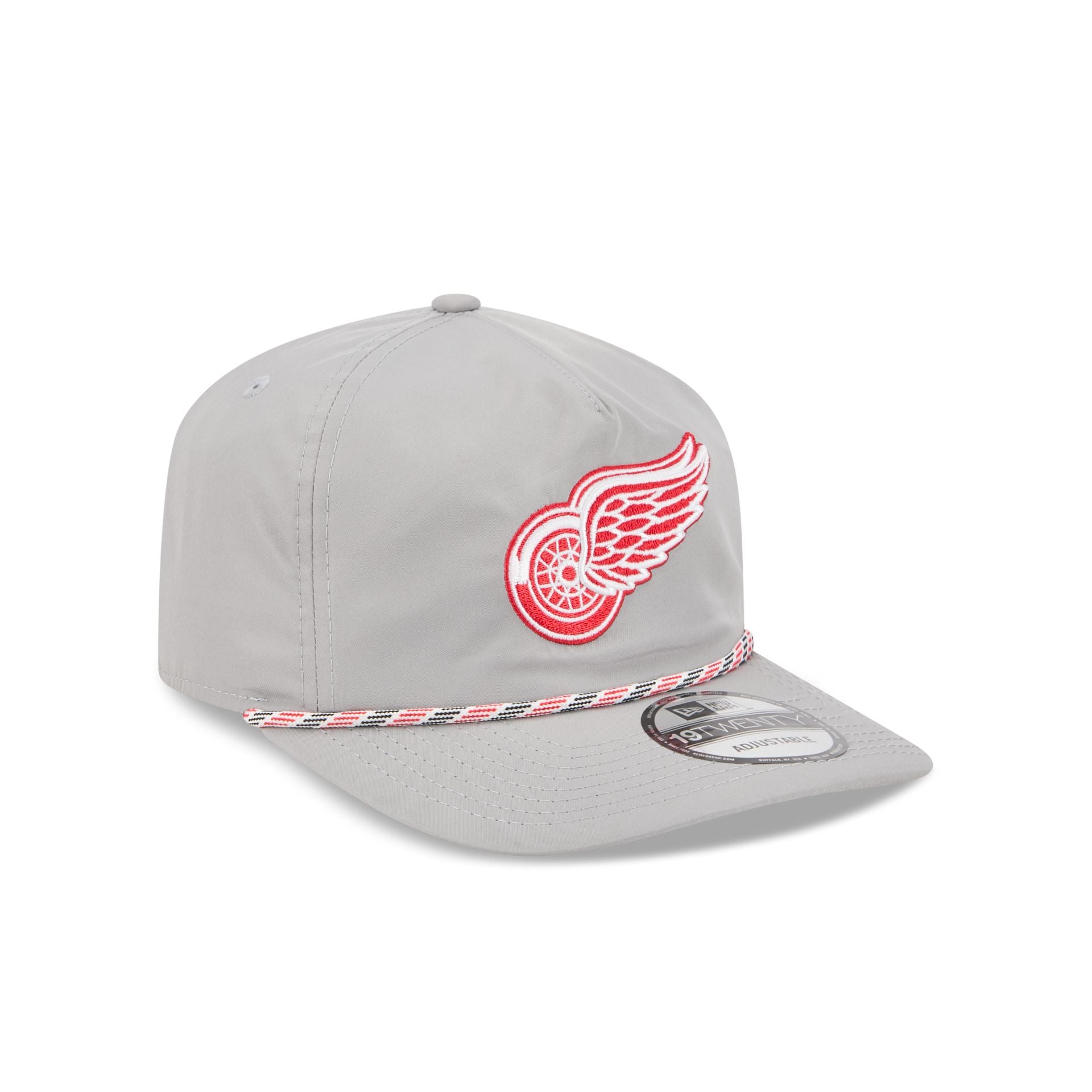 Detroit Red Wings Gray 19TWENTY Snapback Hat - Image 3