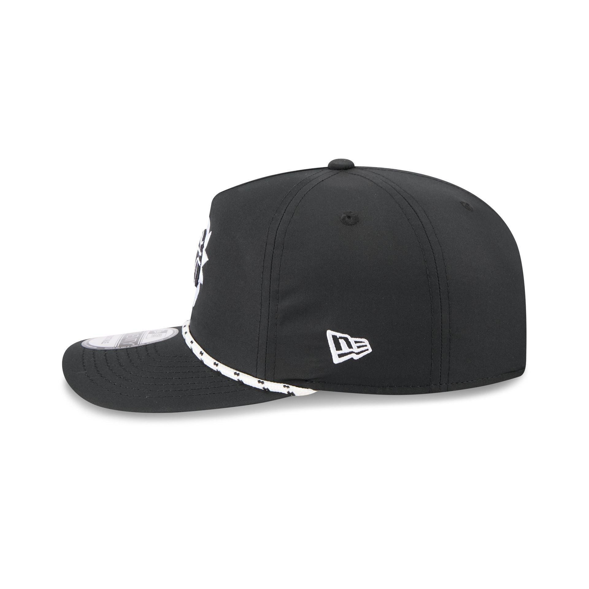 Phoenix Suns Black and White Rope 19TWENTY Snapback Hat - Image 4