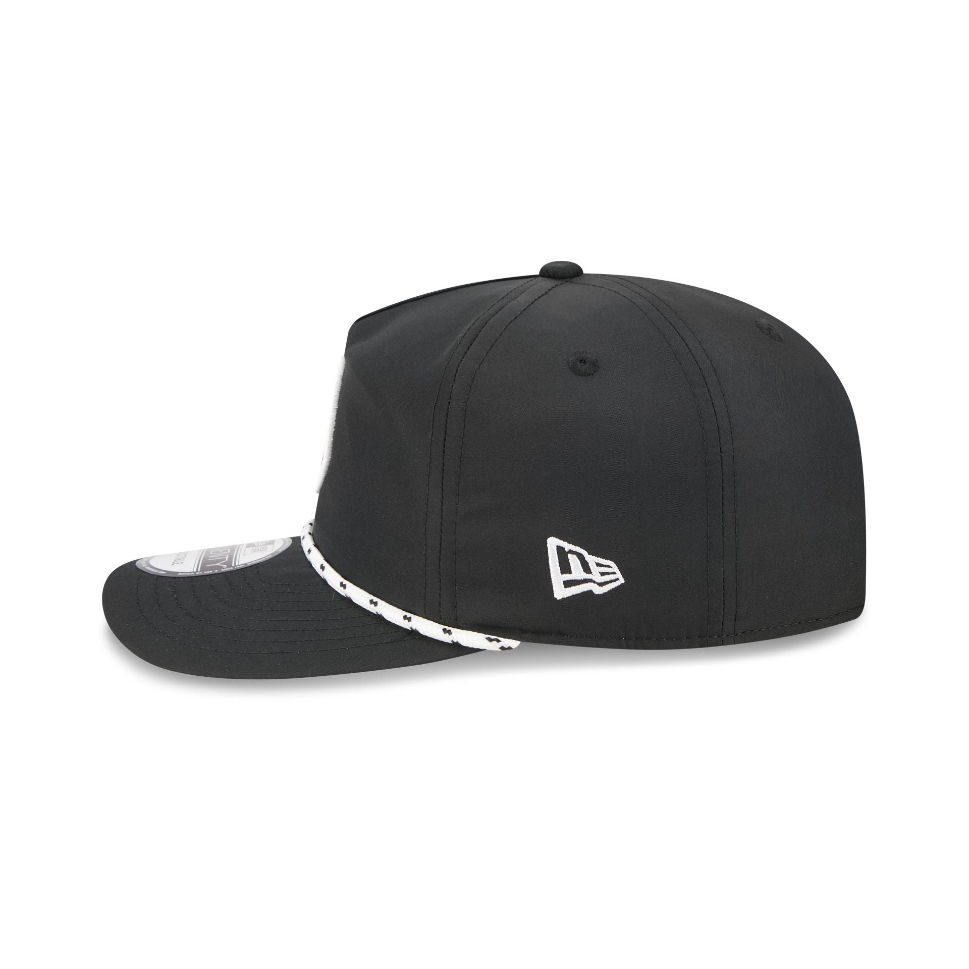 Buffalo Sabres Black and White Rope 19TWENTY Snapback Hat - Image 4