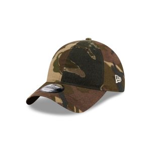 New Era Cap Three Looms Wool Woodland Camo 9TWENTY Adjustable Hat