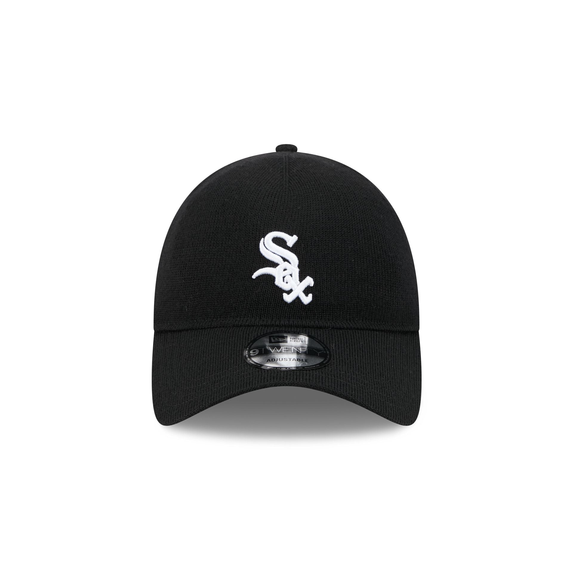 Chicago White Sox Merino Wool Black 9TWENTY Adjustable Hat - Image 2