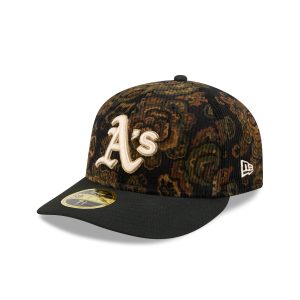 Athletics Three Looms Floral Cord Low Profile 59FIFTY Fitted Hat