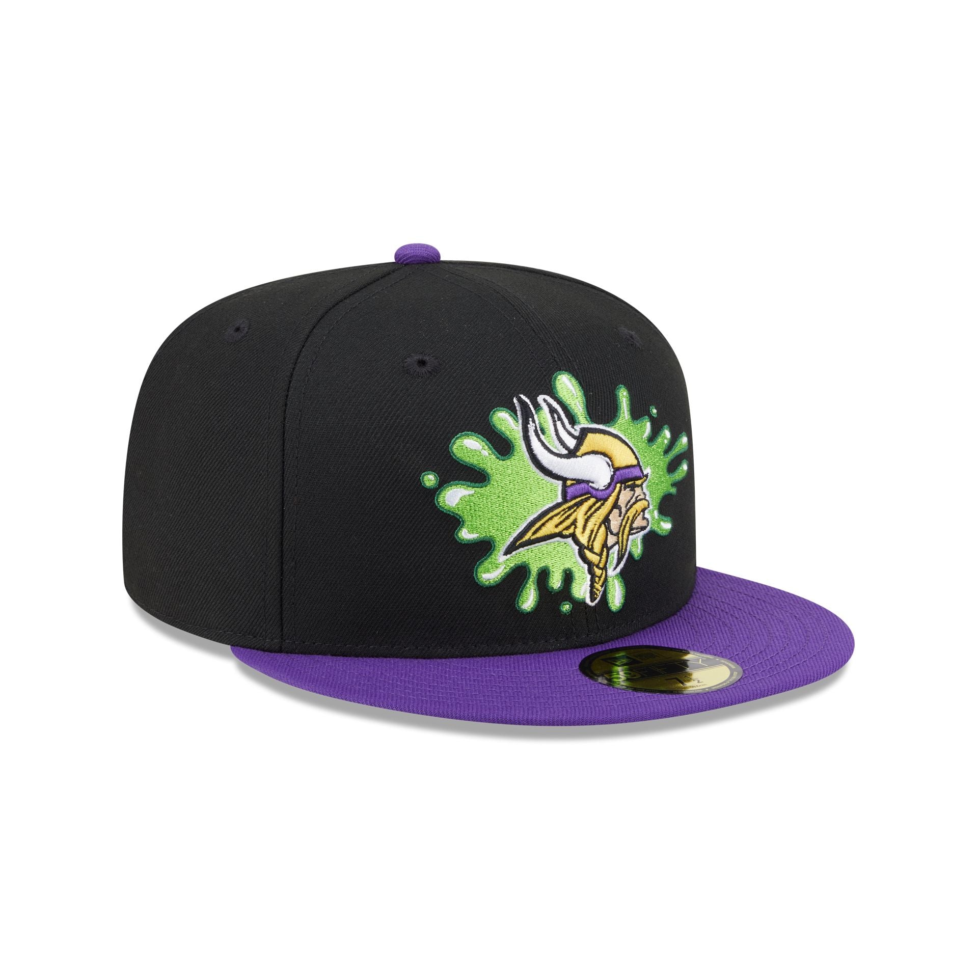 Nickelodeon Slime x Minnesota Vikings 59FIFTY Fitted Hat - Image 3