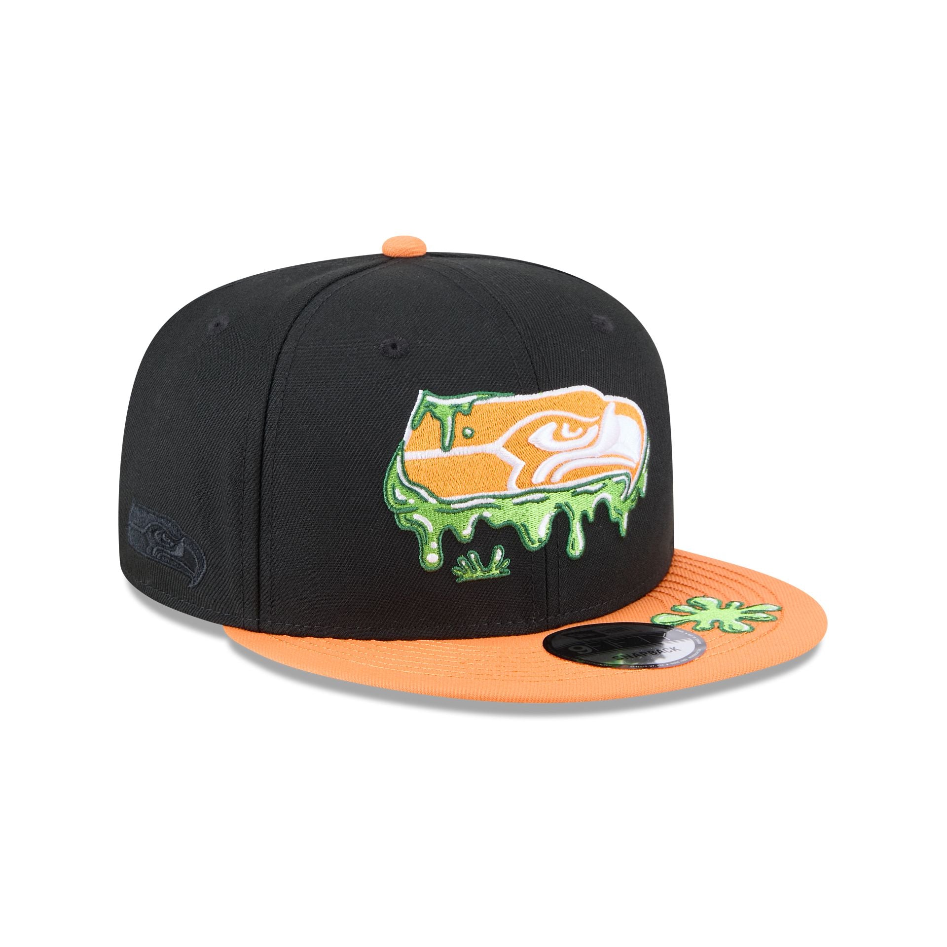 Nickelodeon Slime x Seattle Seahawks 9FIFTY Snapback Hat - Image 3