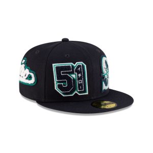 Seattle Mariners Hall of Fame 2025 Ichiro Suzuki 59FIFTY Fitted Hat