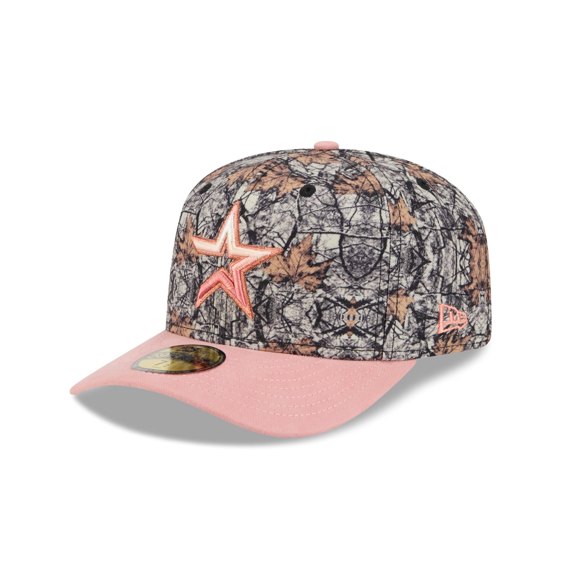 Just Caps Gradient Camo Houston Astros 59FIFTY Fitted Hat - Image 3