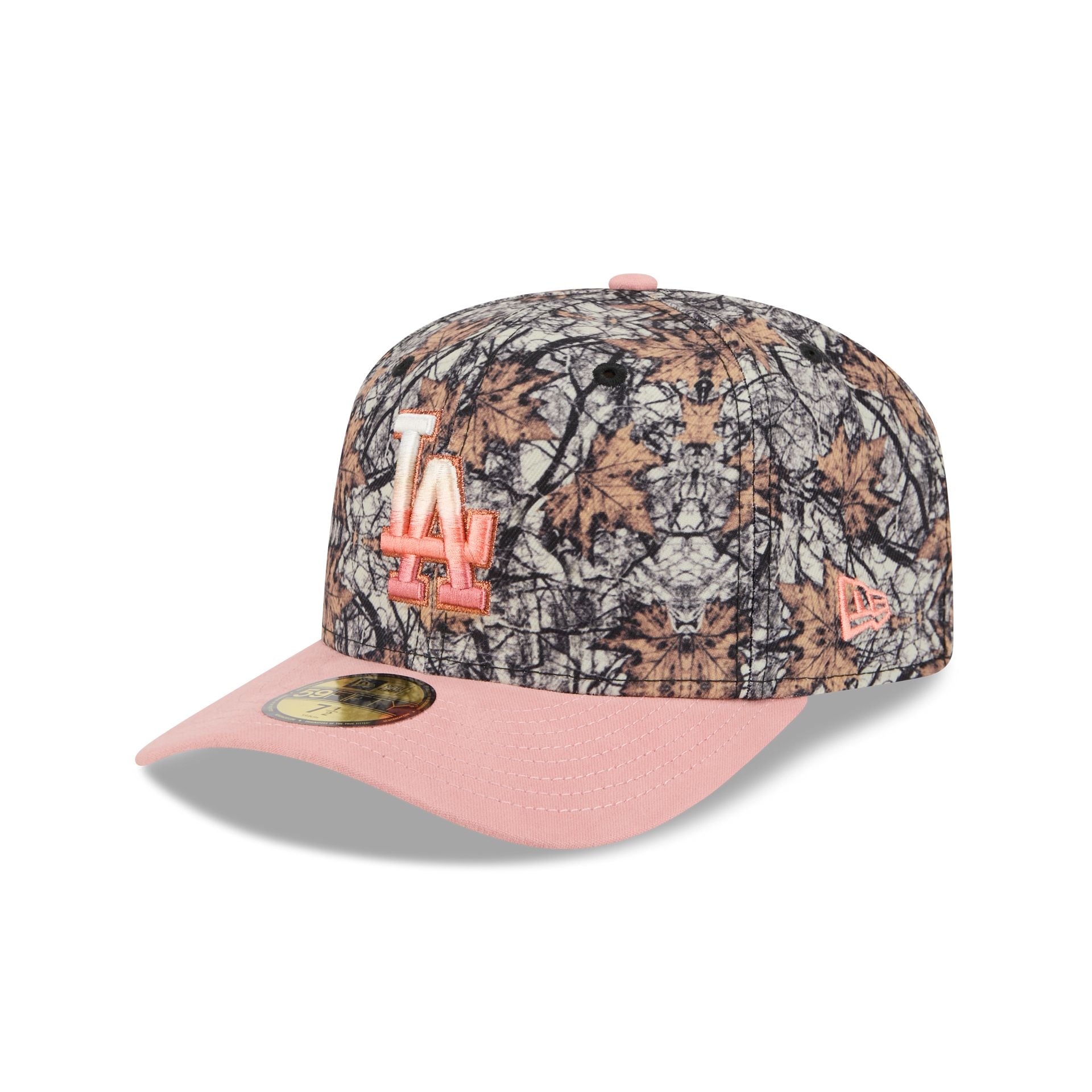 Just Caps Gradient Camo Los Angeles Dodgers 59FIFTY Fitted Hat - Image 3