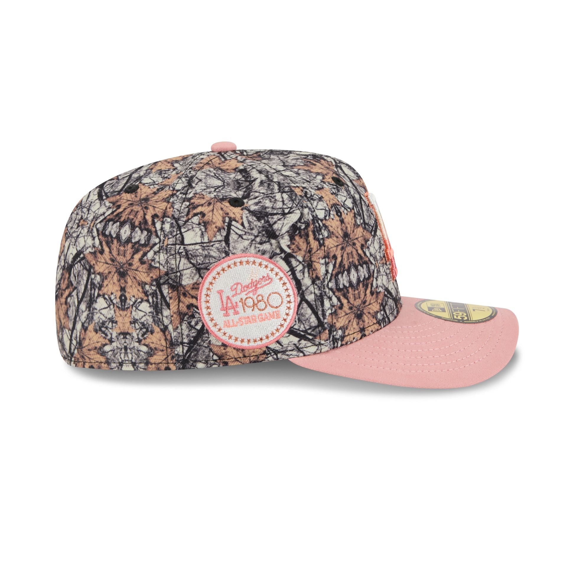 Just Caps Gradient Camo Los Angeles Dodgers 59FIFTY Fitted Hat - Image 4