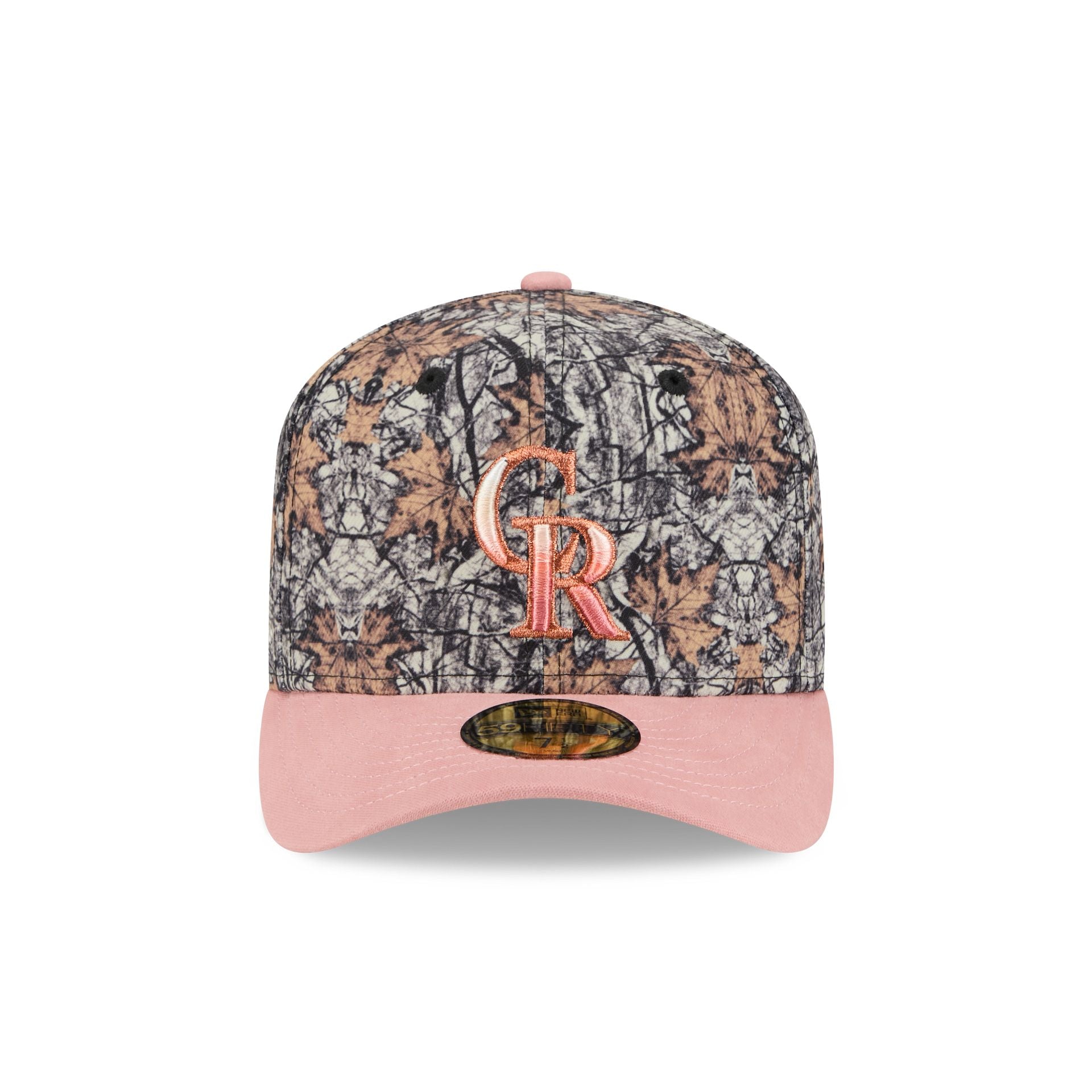 Just Caps Gradient Camo Colorado Rockies 59FIFTY Fitted Hat - Image 2