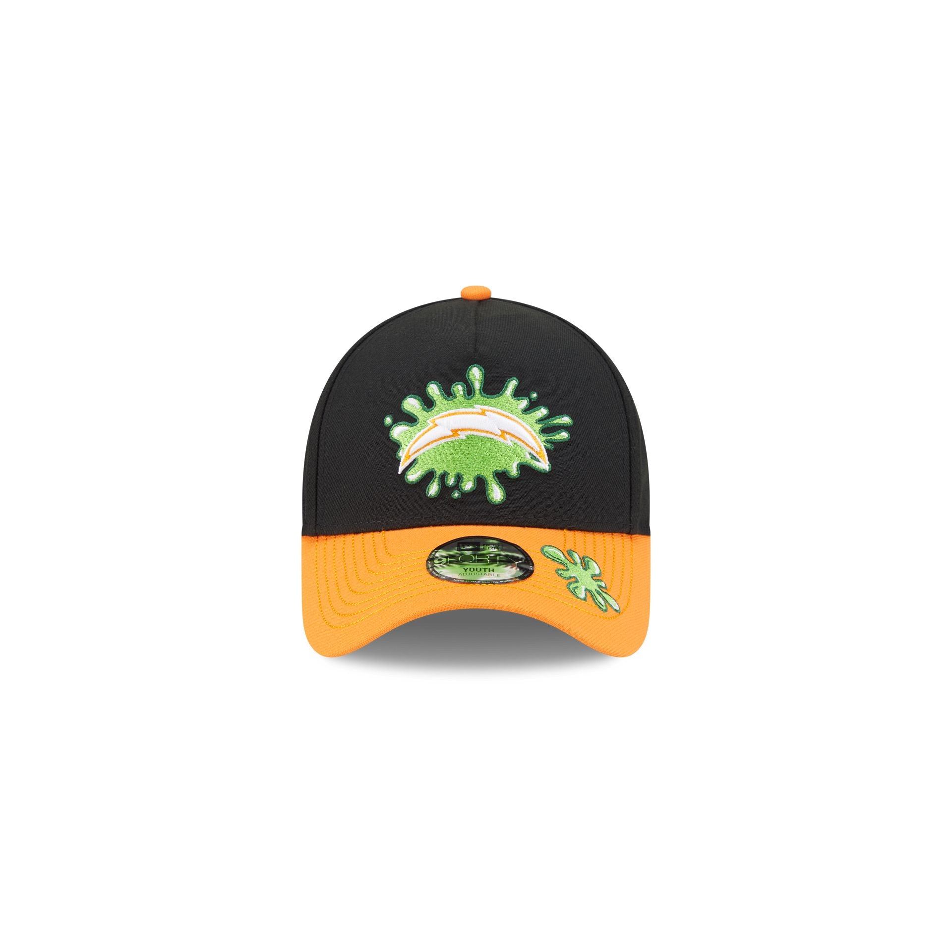 Nickelodeon Slime x Los Angeles Chargers Kids 9FORTY A-Frame Snapback Hat - Image 2