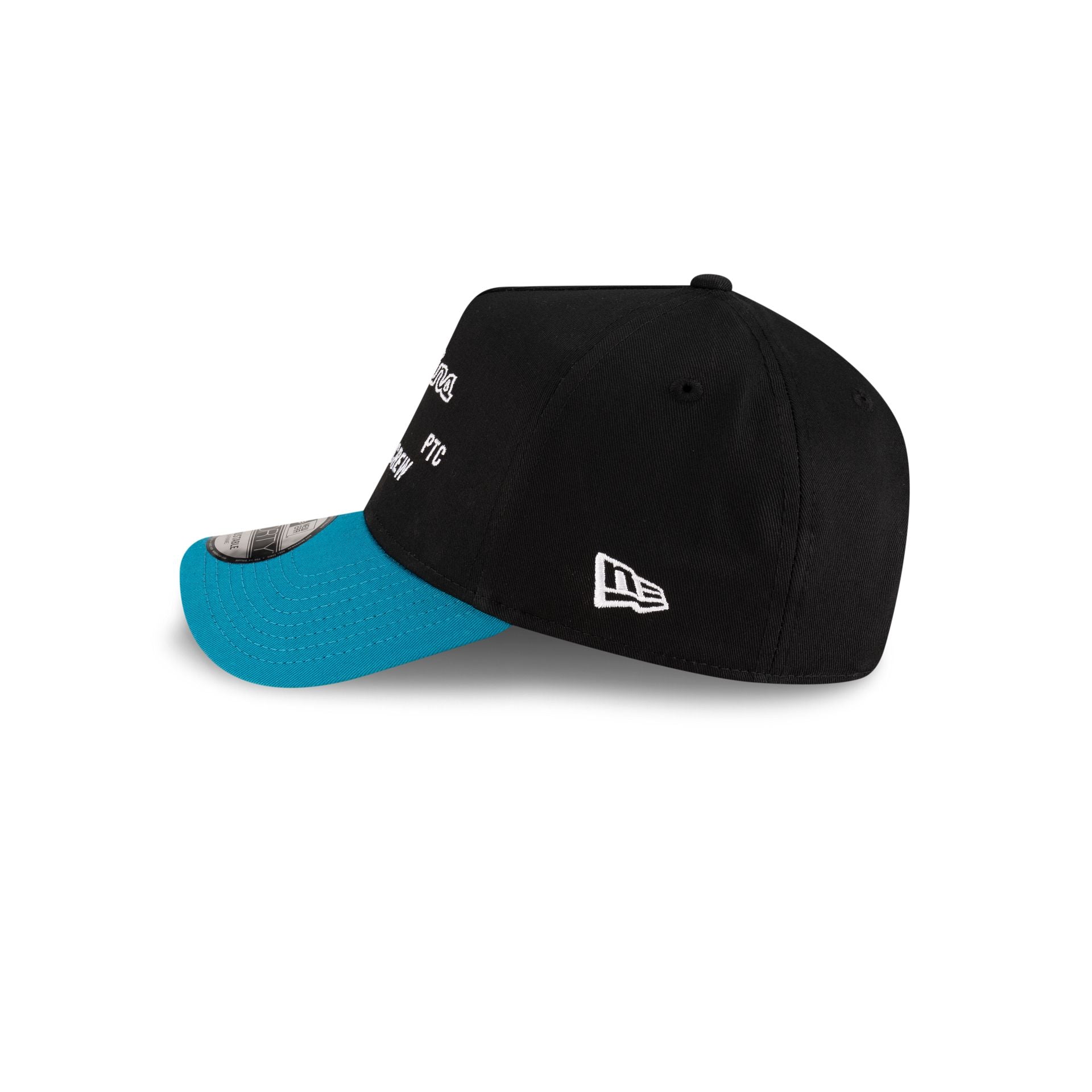 Palm Tree Crew x Miami Marlins Black 9FORTY A-Frame Snapback Hat - Image 5
