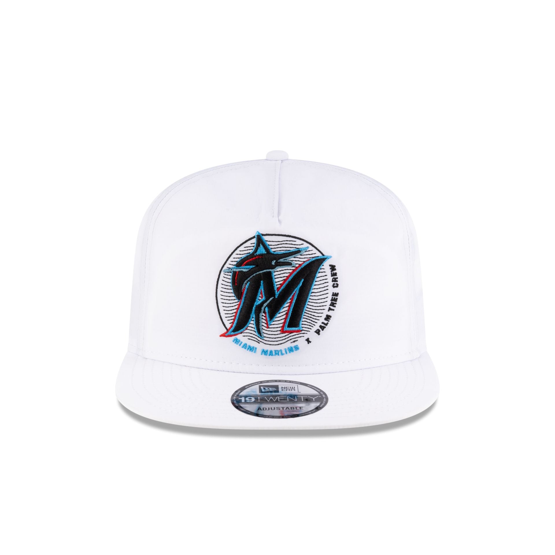 Palm Tree Crew x Miami Marlins Chrome White 19TWENTY Adjustable Hat - Image 2