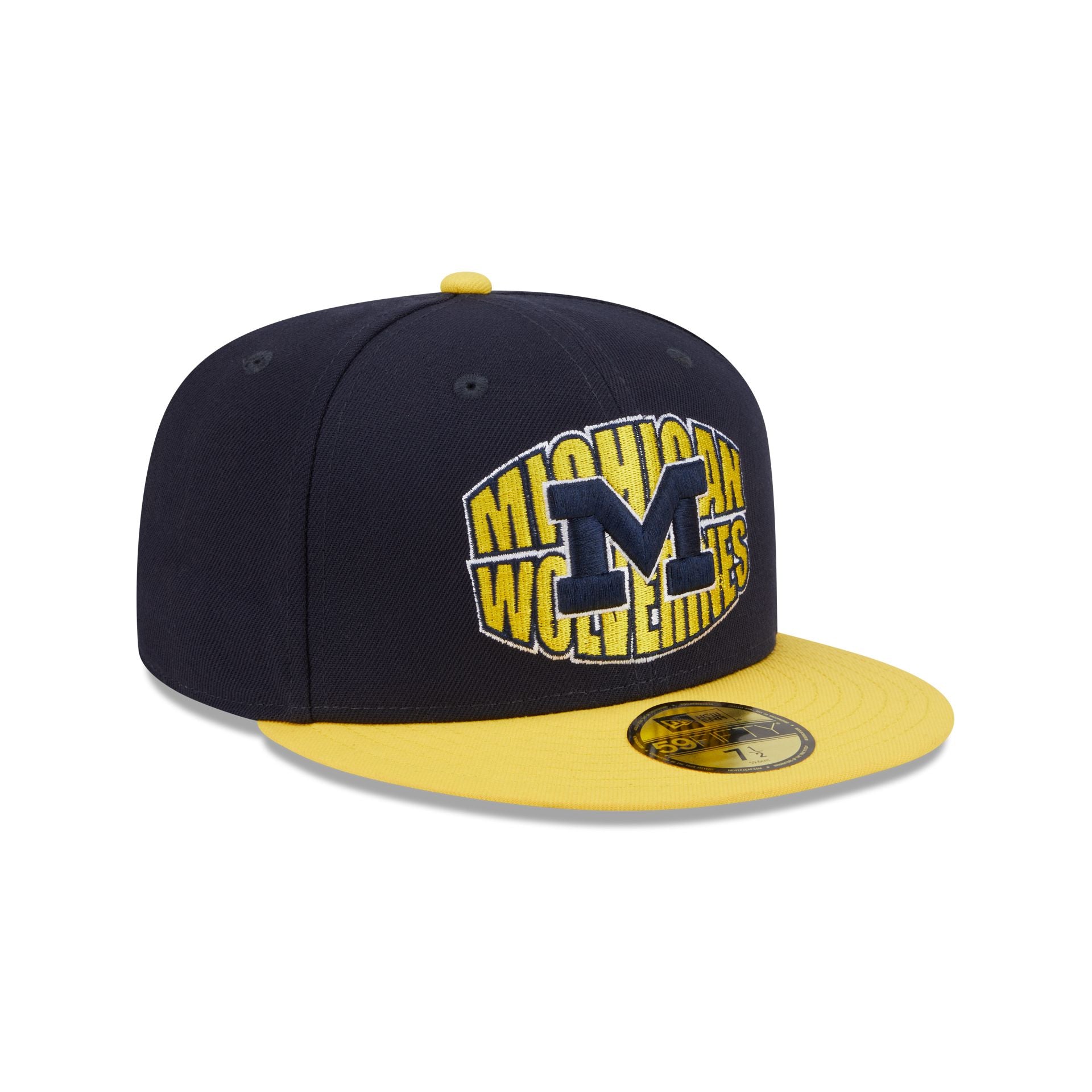 Michigan Wolverines Classic Tones 59FIFTY Fitted Hat - Image 3
