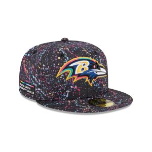 Baltimore Ravens 2025 Crucial Catch 59FIFTY Fitted Hat