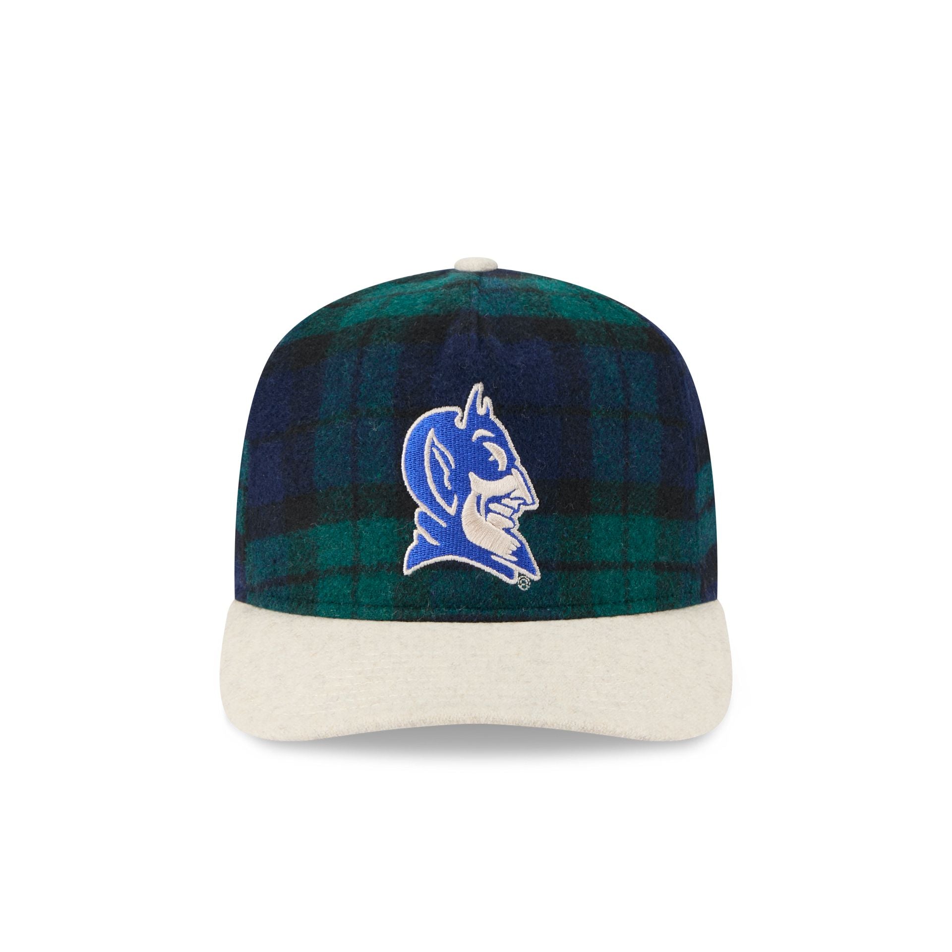 Duke Blue Devils Plaid Letterman 19TWENTY Adjustable Hat - Image 2