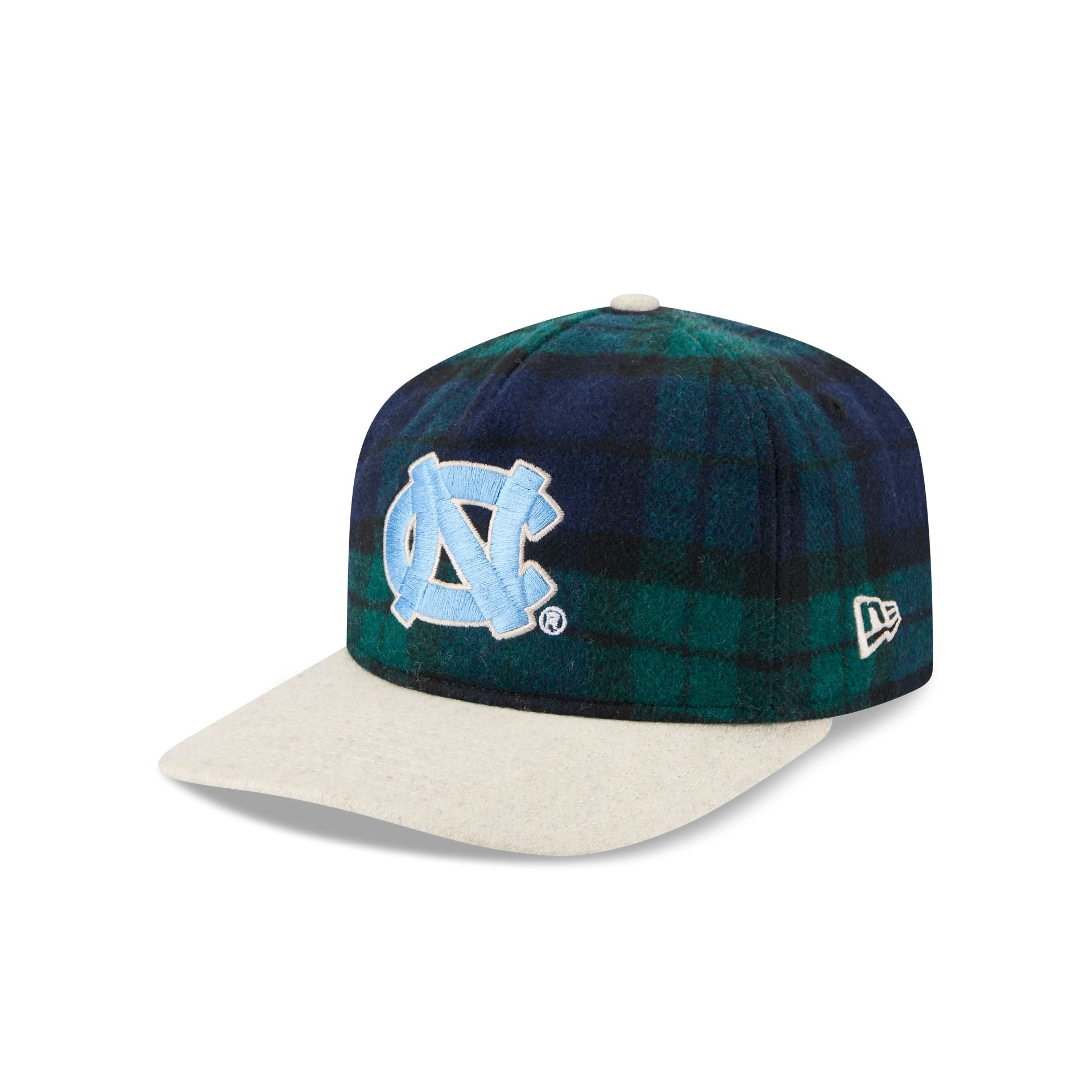 North Carolina Tar Heels Plaid Letterman 19TWENTY Adjustable Hat - Image 3