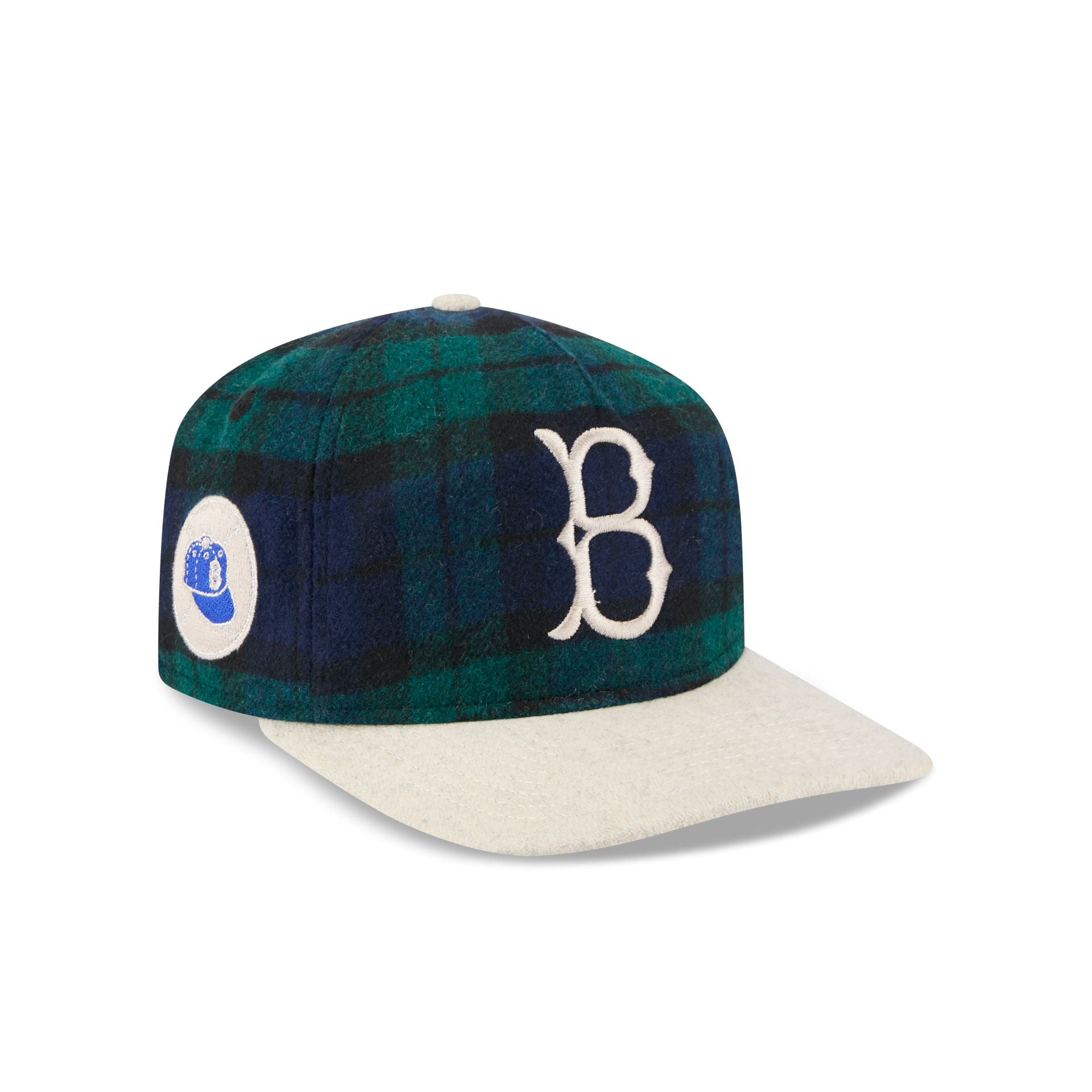 Brooklyn Dodgers Plaid Letterman 19TWENTY Adjustable Hat
