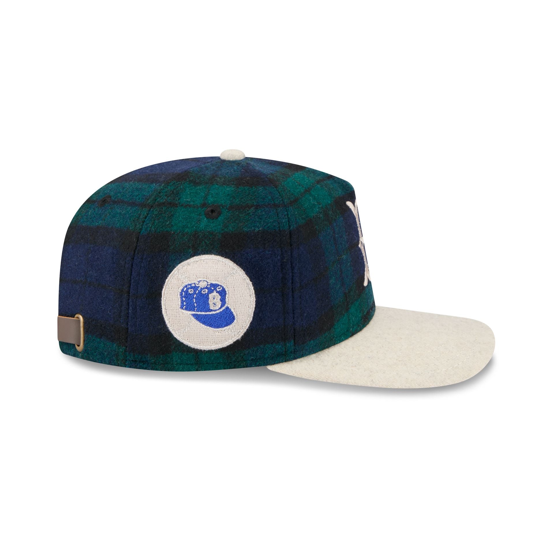 Brooklyn Dodgers Plaid Letterman 19TWENTY Adjustable Hat - Image 4