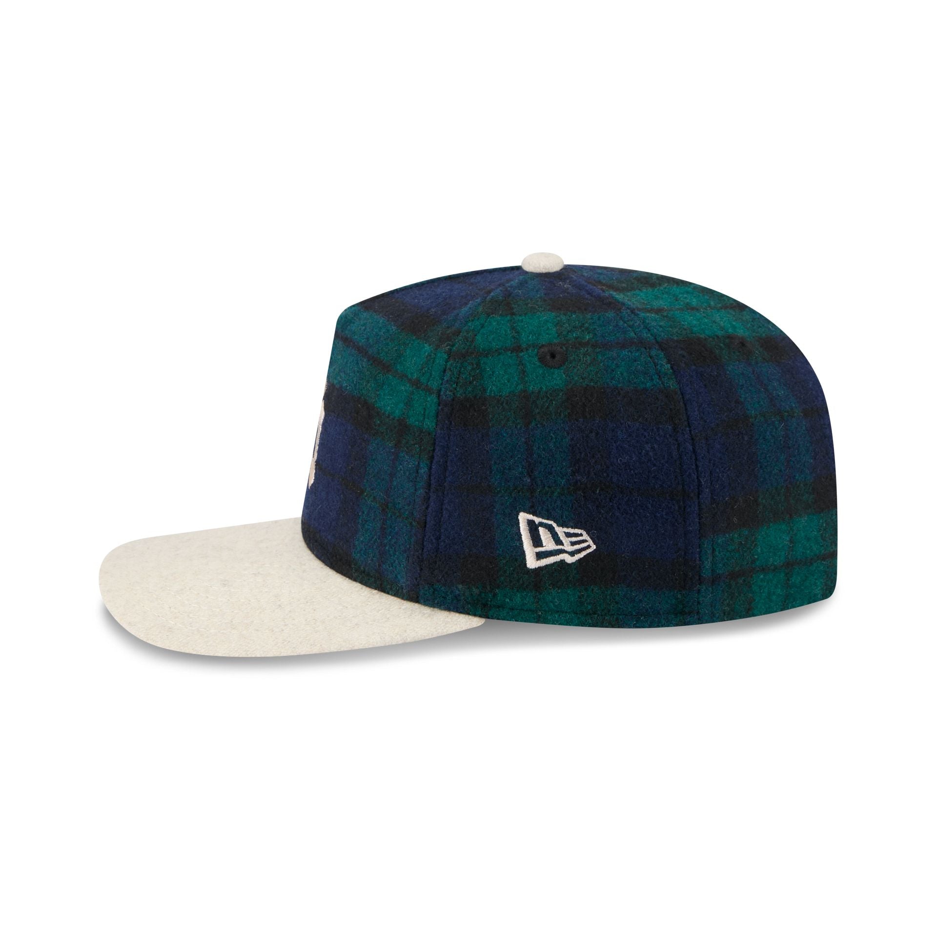 New York Yankees Plaid Letterman 19TWENTY Adjustable Hat - Image 5