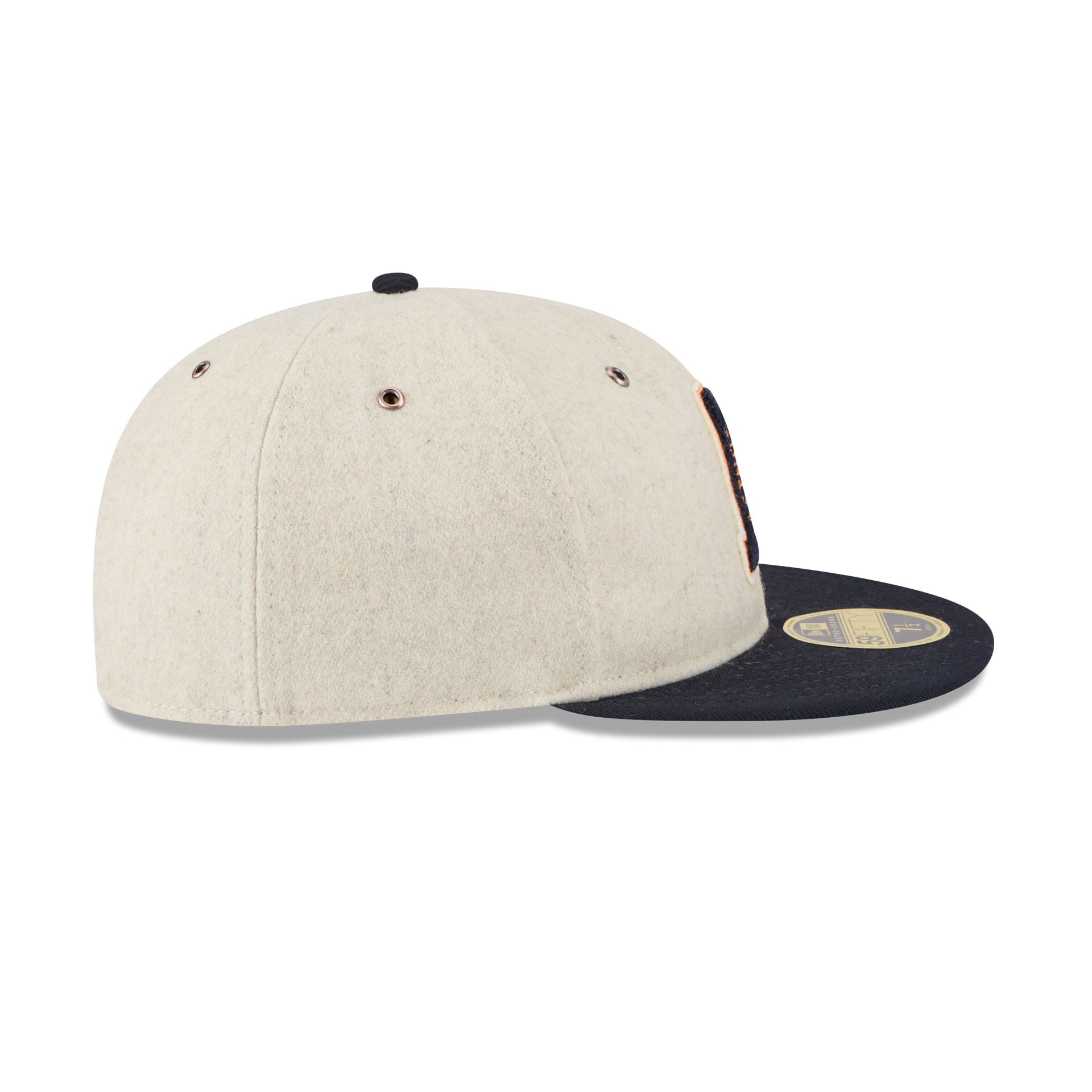 Houston Astros Wool Letterman Retro Crown 59FIFTY Fitted Hat - Image 5