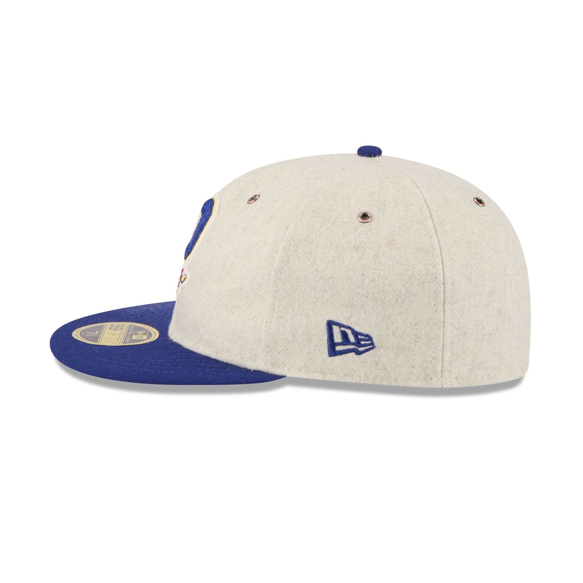 Seattle Pilots Wool Letterman Retro Crown 59FIFTY Fitted Hat - Image 4