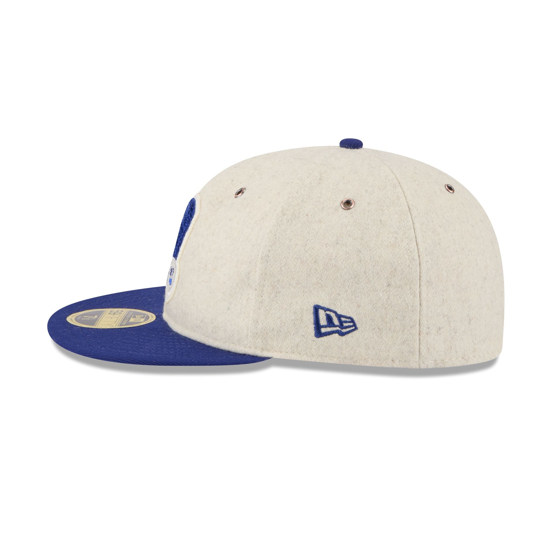 Brooklyn Dodgers Wool Letterman Retro Crown 59FIFTY Fitted Hat - Image 4