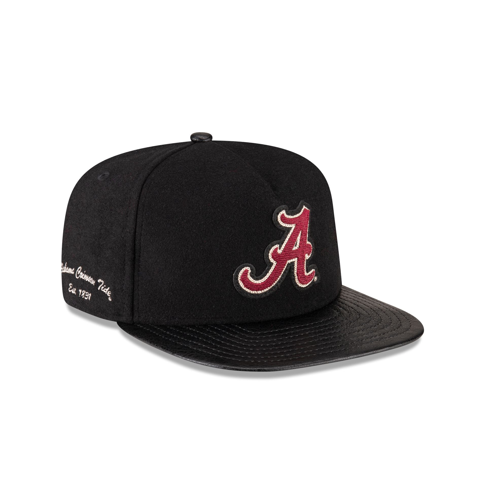 Alabama Crimson Tide Wool Letterman 9FIFTY A-Frame Snapback Hat